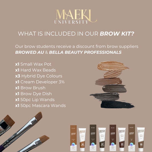 1 Day In-Person Brow Course - GOLD COAST