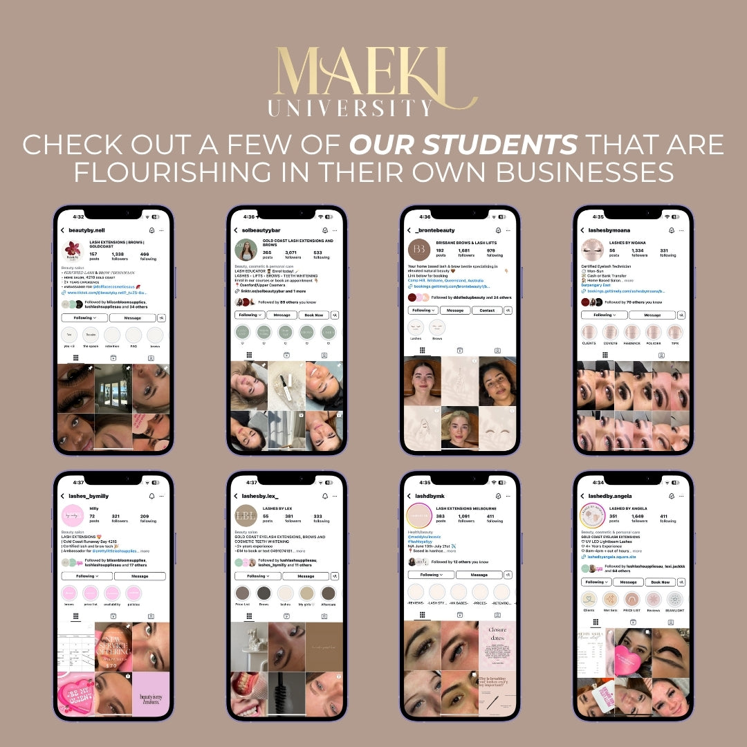 1 Day In-Person Lash Lift Course - GOLD COAST