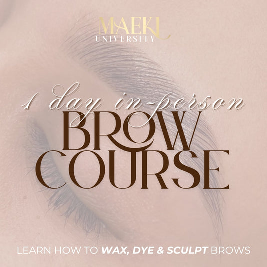 1 Day In-Person Brow Course - GOLD COAST