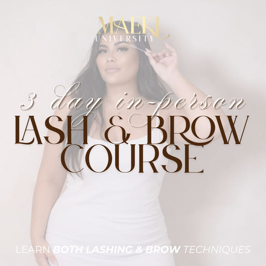 3 Day In-Person Lash & Brow Course - GOLD COAST