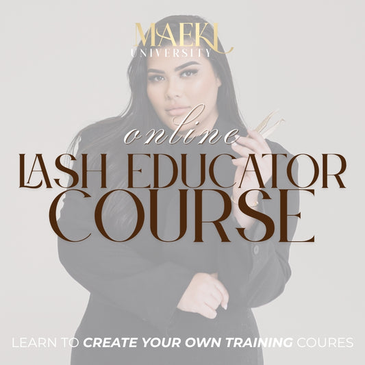 Online Lash Educator Course